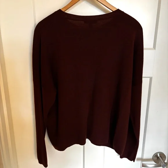Eileen Fisher Super-Fine Merino Wool Sweater - Picture 6 of 7